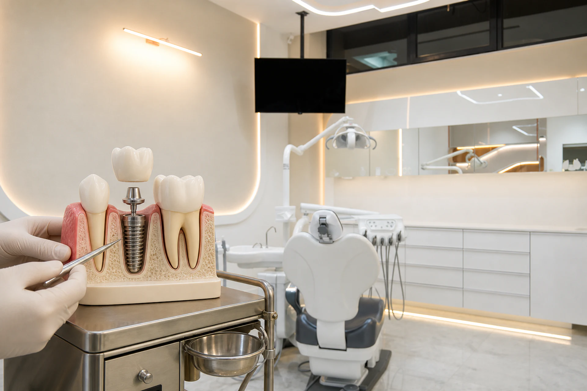 Implantatbehandlung